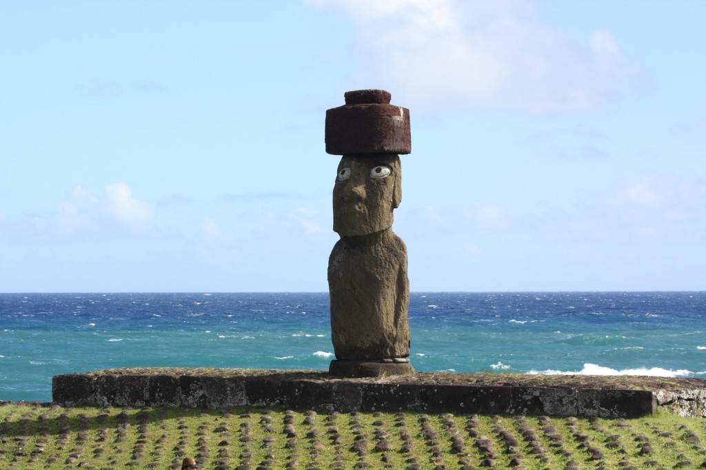 ahu ko Te Riku en rapa nui isla de pascua