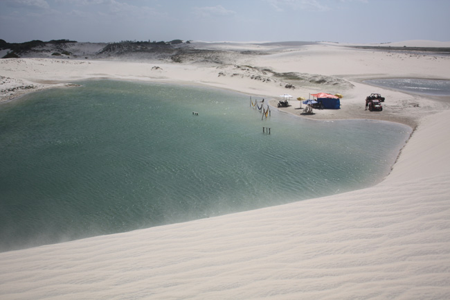 lagoa coraçao Jericoacoará