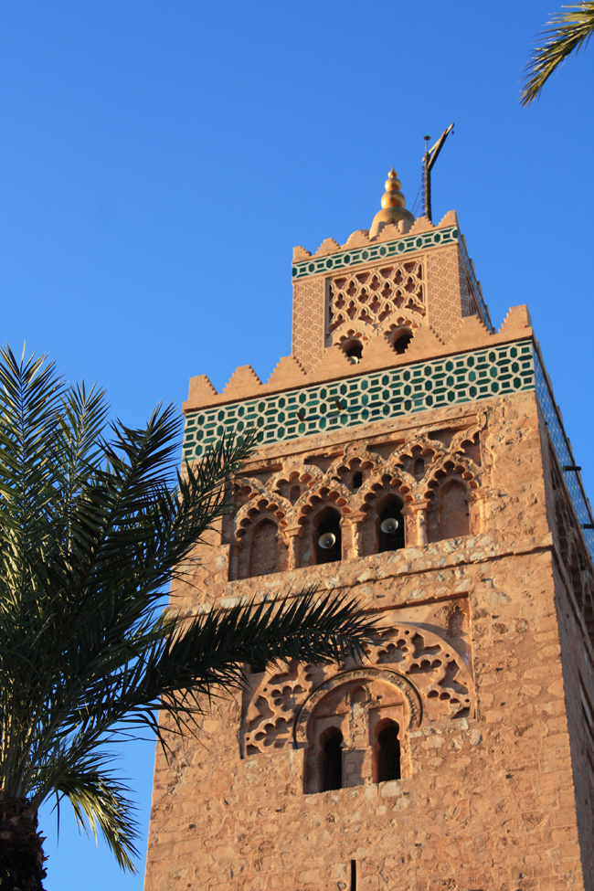 La Koutubia es un monumento símbolo de la ciudad ¿te resulta familiar? es el mismo arquitecto que la Giralda de Sevilla