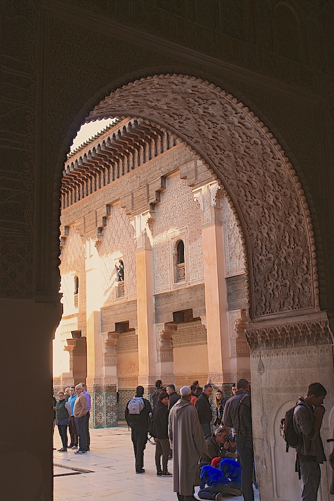 La Madraza Ben Yousef de Marrakech tiene rincones y detalles como éste